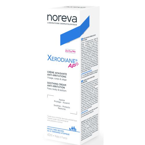 Крем Noreva (Норева) Xerodiane AP+ против раздражений Cu-Zn-Mn, 40 мл в аптеке - фото №1 Крем Noreva (Норева) Xerodiane AP+ против раздражений Cu-Zn-Mn, 40 мл в аптеке