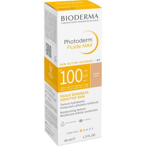 Флюїд Bioderma (Біодерма) Photoderm Мax SPF100 світлий, 40 мл в місті Чернігів : ціни, характеристика. - фото №1 Флюїд Bioderma (Біодерма) Photoderm Мax SPF100 світлий, 40 мл в місті Чернігів : ціни, характеристика.