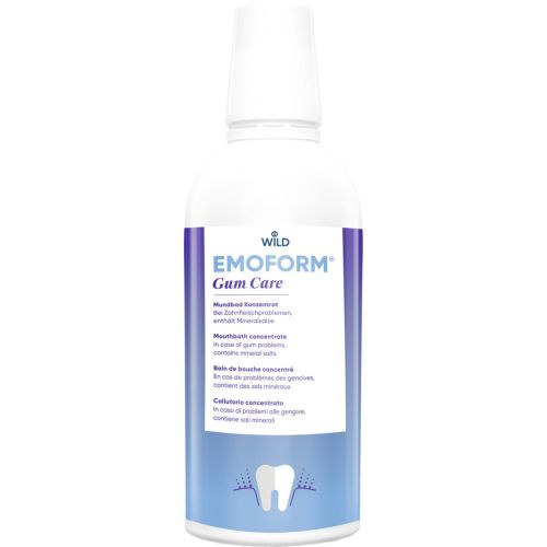 Ополіскувач для ротової порожнини Dr. Wild Emoform Догляд за яснами з мінеральними солями 500 мл фото - фото №1 Ополіскувач для ротової порожнини Dr. Wild Emoform Догляд за яснами з мінеральними солями 500 мл фото