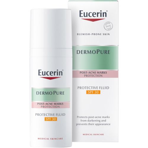 Флюид Eucerin (Юцерин) DermoPure защитный для проблемной кожи с SPF30, 50 мл цена - фото №1 Флюид Eucerin (Юцерин) DermoPure защитный для проблемной кожи с SPF30, 50 мл цена