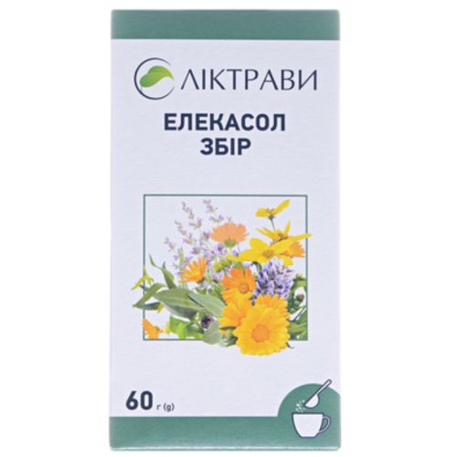 Элекасол сбор внутренний пакет 60 г в Украине - фото №1 Элекасол сбор внутренний пакет 60 г в Украине