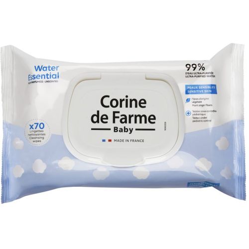 Серветки Corine de Farme (Корін де Фарм) вологі дитячі Essential №70 в місті Одеса : ціни, характеристика. - фото №1 Серветки Corine de Farme (Корін де Фарм) вологі дитячі Essential №70 в місті Одеса : ціни, характеристика.