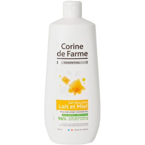 Гель для душа Corine de Farme (Корин Де Фарм) Молоко и мед 750 мл заказать - фото №1 Гель для душа Corine de Farme (Корин Де Фарм) Молоко и мед 750 мл заказать