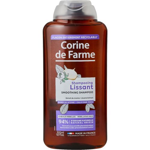 Шампунь Corine De Farme (Корин Де Фарм) выравнивающий с эктрактом Хикамы 500 мл в Украине - фото №1 Шампунь Corine De Farme (Корин Де Фарм) выравнивающий с эктрактом Хикамы 500 мл в Украине