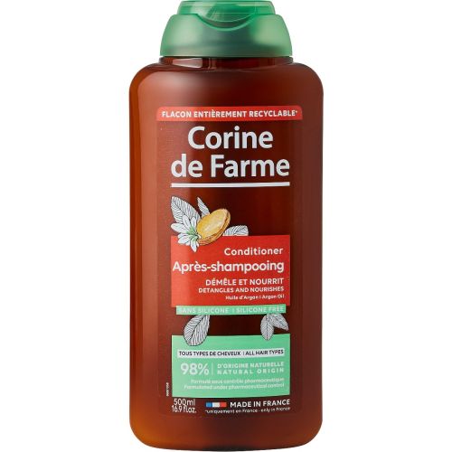 Кондиционер Corine De Farme (Корин Де Фарм) для волос с Аргановым маслом 500 мл в Украине - фото №1 Кондиционер Corine De Farme (Корин Де Фарм) для волос с Аргановым маслом 500 мл в Украине