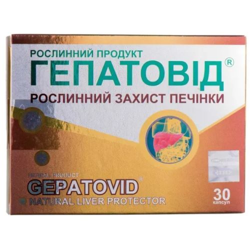 Гепатовид капсулы №30 фото - фото №1 Гепатовид капсулы №30 фото
