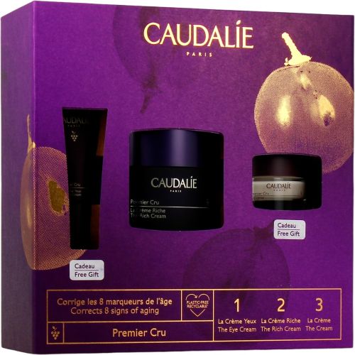 Набор Caudalie (Кодали) Premier Cru Rich (Крем Rich 50 мл+Крем для глаз 5 мл+Крем 15 мл) в городе Одесса : цены, характеристики. - фото №1 Набор Caudalie (Кодали) Premier Cru Rich (Крем Rich 50 мл+Крем для глаз 5 мл+Крем 15 мл) в городе Одесса : цены, характеристики.