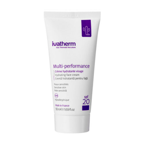 Крем Ivatherm Multiperformance увлажняющий для сухой кожи лица SPF 20 50 мл в городе Одесса : цены, характеристики. - фото №1 Крем Ivatherm Multiperformance увлажняющий для сухой кожи лица SPF 20 50 мл в городе Одесса : цены, характеристики.