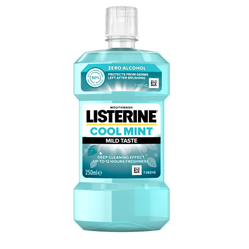 Ополіскувач Listerine для ротової порожнини Свіжа м'ята, 250 мл в Україні - фото №1 Ополіскувач Listerine для ротової порожнини Свіжа м'ята, 250 мл в Україні