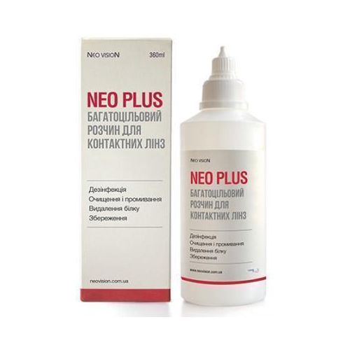 Розчин для линз Neo Vision 360-K 360 мл недорого - фото №1 Розчин для линз Neo Vision 360-K 360 мл недорого