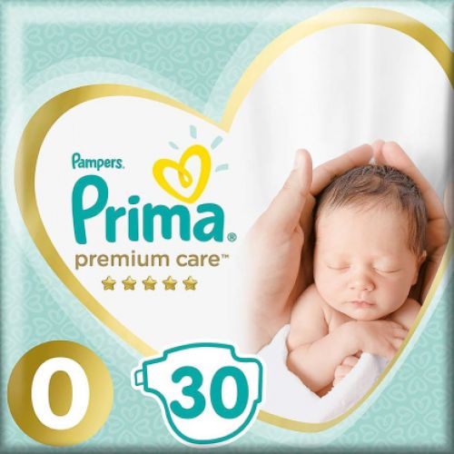 Підгузки Pampers Premium Care Newborn (до 3 кг) 30 шт в інтернет-аптеці - фото №1 Підгузки Pampers Premium Care Newborn (до 3 кг) 30 шт в інтернет-аптеці
