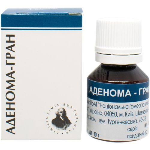 Аденома-гран гранулы 10 г цена - фото №1 Аденома-гран гранулы 10 г цена