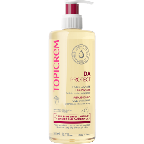 Масло Topicrem (Топикрем) DA Protect восстанавливающая очищающая 500 мл цена - фото №1 Масло Topicrem (Топикрем) DA Protect восстанавливающая очищающая 500 мл цена