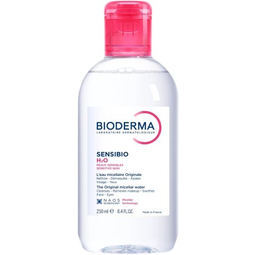 Вода Bioderma (Биодерма) Sensibio Н2О мицеллярная для чувствительной кожи 250 мл в городе Запорожье : цены, характеристики. - фото №1 Вода Bioderma (Биодерма) Sensibio Н2О мицеллярная для чувствительной кожи 250 мл в городе Запорожье : цены, характеристики.