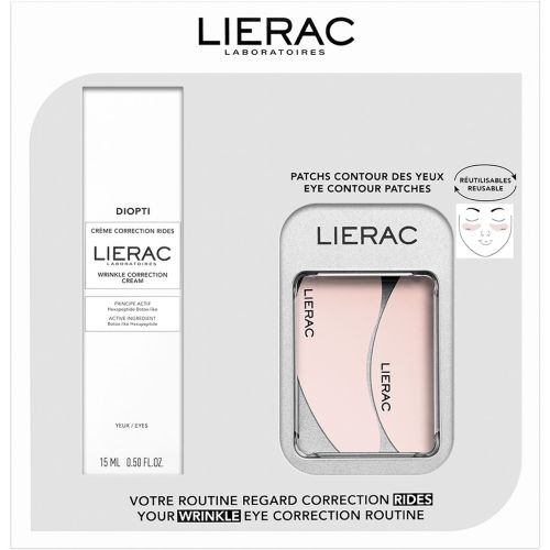 Набір Lierac (Лієрак) Діопті (крем + багаторазові патчі) 30 мл ADD - фото №1 Набір Lierac (Лієрак) Діопті (крем + багаторазові патчі) 30 мл ADD