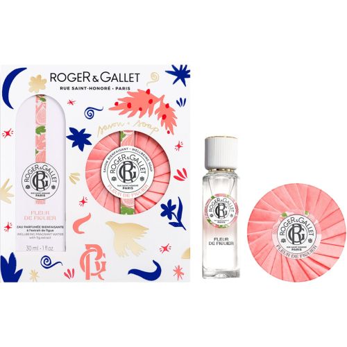 Набор Roger&Gallet (Роже&Галле) Цветок инжира (вода 30 мл + мыло 100 г) цена - фото №1 Набор Roger&Gallet (Роже&Галле) Цветок инжира (вода 30 мл + мыло 100 г) цена