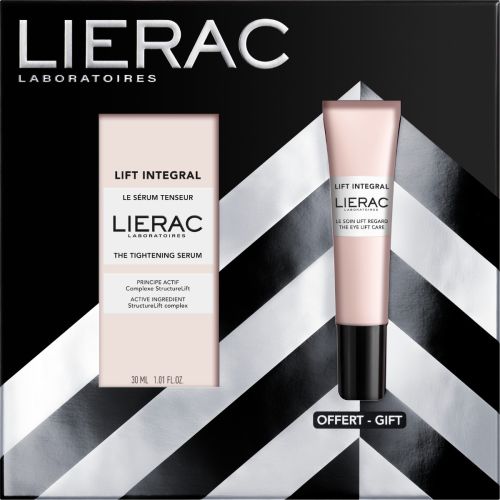 Набір Lierac (Лієрак) Lift Integral (Сироватка 30 мл+Засіб для контуру очей 15 мл) в місті Чернігів : ціни, характеристика. - фото №1 Набір Lierac (Лієрак) Lift Integral (Сироватка 30 мл+Засіб для контуру очей 15 мл) в місті Чернігів : ціни, характеристика.