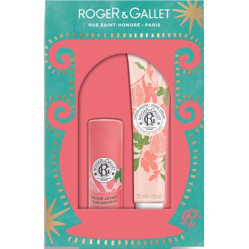 Набір Roger&Gallet (Роже&Галлє) Квітка інжиру (Бальзам для губ 3,5 г + Крем для рук 30 мл) в місті Миколаїв : ціни, характеристика. - фото №1 Набір Roger&Gallet (Роже&Галлє) Квітка інжиру (Бальзам для губ 3,5 г + Крем для рук 30 мл) в місті Миколаїв : ціни, характеристика.