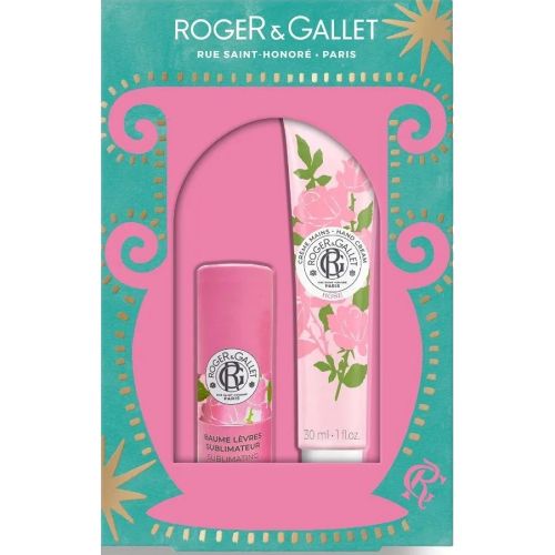 Набір Roger&Gallet (Роже&Галлє) Троянда (Бальзам для губ 3,5 г + Крем для рук 30 мл) в місті Одеса : ціни, характеристика. - фото №1 Набір Roger&Gallet (Роже&Галлє) Троянда (Бальзам для губ 3,5 г + Крем для рук 30 мл) в місті Одеса : ціни, характеристика.