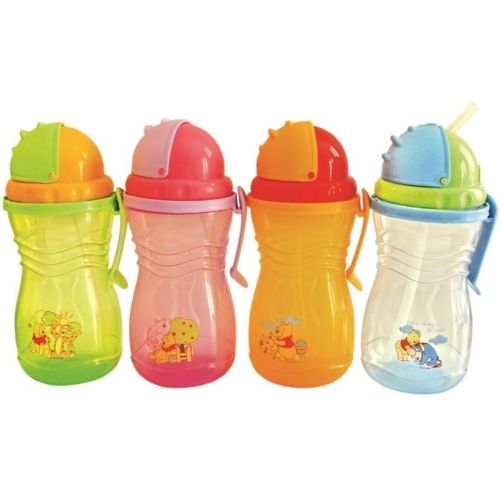 Пляшка-непроливайка Lindo з силіконовою трубочкою LI 127 ADD - фото №1 Пляшка-непроливайка Lindo з силіконовою трубочкою LI 127 ADD