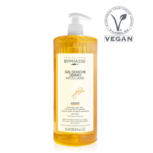 Гель Byphasse (Бифас) для душа мицеллярный Argan 1000 мл купить - фото №1 Гель Byphasse (Бифас) для душа мицеллярный Argan 1000 мл купить