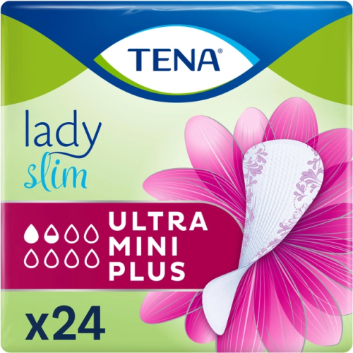 Прокладки урологические Tena Lady Slim Ultra Mini Plus №24 в Украине - фото №1 Прокладки урологические Tena Lady Slim Ultra Mini Plus №24 в Украине