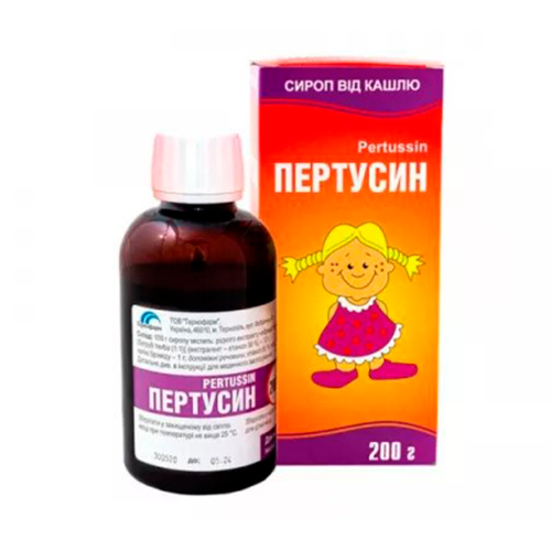 Пертусин сироп флакон 200 г в городе Одесса : цены, характеристики. - фото №1 Пертусин сироп флакон 200 г в городе Одесса : цены, характеристики.