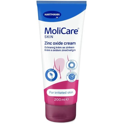 Крем MoliCare Skin для захисного тіла з оксидом цинку 200 мл в місті Запоріжжя : ціни, характеристика. - фото №1 Крем MoliCare Skin для захисного тіла з оксидом цинку 200 мл в місті Запоріжжя : ціни, характеристика.