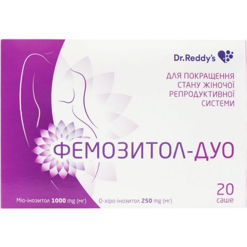 Фемозитол Дуо 3 г саше №20 ADD - фото №1 Фемозитол Дуо 3 г саше №20 ADD