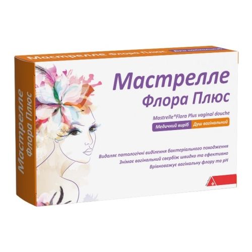 Мастрелле Флора Плюс душ вагинальный порошок для р-ра саше 4г №10 в аптеке - фото №1 Мастрелле Флора Плюс душ вагинальный порошок для р-ра саше 4г №10 в аптеке