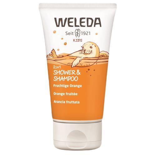 Шампунь-гель Weleda (Веледа) детский 2 в 1 апельсин 150 мл ADD - фото №1 Шампунь-гель Weleda (Веледа) детский 2 в 1 апельсин 150 мл ADD