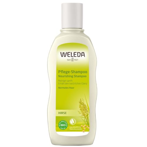 Шампунь-уход Weleda (Веледа) для нормальных волос с экстрактом проса 190 мл цена - фото №1 Шампунь-уход Weleda (Веледа) для нормальных волос с экстрактом проса 190 мл цена