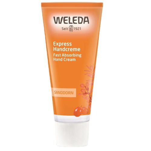 Крем Weleda (Веледа) Облепиховый для рук экспресс уход 50 мл купить - фото №1 Крем Weleda (Веледа) Облепиховый для рук экспресс уход 50 мл купить