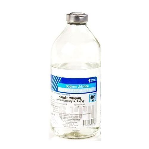 Натрію хлорид 0,9% розчин для інфузій 400 мл в місті Одеса : ціни, характеристика. - фото №1 Натрію хлорид 0,9% розчин для інфузій 400 мл в місті Одеса : ціни, характеристика.