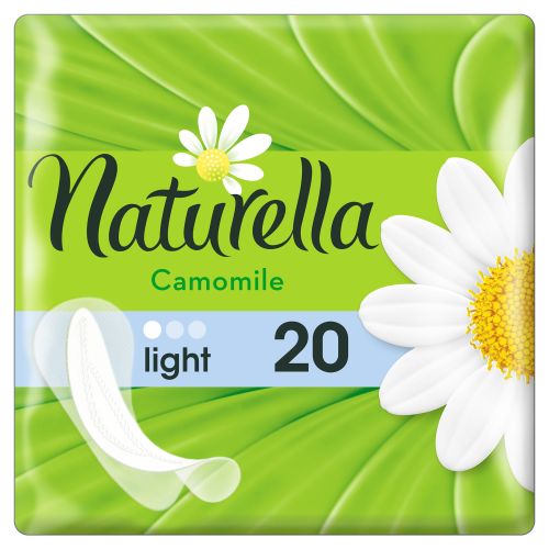 Прокладки Naturella Camomile Light Deo (ежедневные) №20 в аптеке - фото №1 Прокладки Naturella Camomile Light Deo (ежедневные) №20 в аптеке
