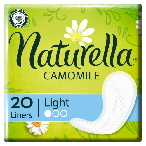 Прокладки Naturella Camomile Light Single ежедневные №20 купить - фото №1 Прокладки Naturella Camomile Light Single ежедневные №20 купить