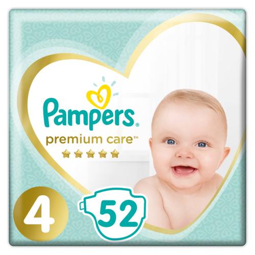 Подгузники Pampers Premium Care Maxi 4 (8-14 кг) 52 шт недорого - фото №1 Подгузники Pampers Premium Care Maxi 4 (8-14 кг) 52 шт недорого