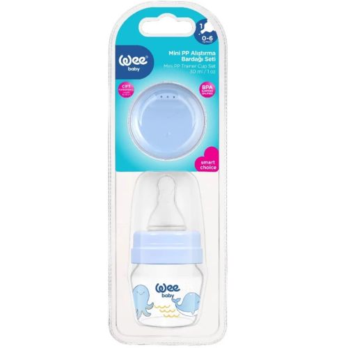 Міні-набір Wee Baby (Ві Бейбі) пляшечка + поїльник 30 мл (колір в асортименті) в інтернет-аптеці - фото №1 Міні-набір Wee Baby (Ві Бейбі) пляшечка + поїльник 30 мл (колір в асортименті) в інтернет-аптеці