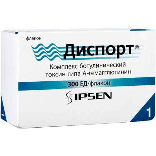 Диспорт 300 ЕД порошок для раствора для инъекций, флакон, 3 мл в городе Одесса : цены, характеристики. - фото №1 Диспорт 300 ЕД порошок для раствора для инъекций, флакон, 3 мл в городе Одесса : цены, характеристики.