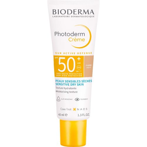 Крем Bioderma (Біодерма) Photoderm SPF50+ світлий 40 мл ціна - фото №1 Крем Bioderma (Біодерма) Photoderm SPF50+ світлий 40 мл ціна