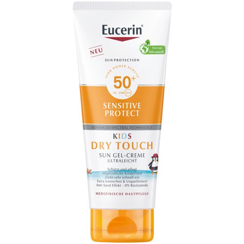 Солнцезащитный гель-крем Eucerin (Юцерин) Sun для детей ультралегкий с SPF 50+ 200 мл в аптеке - фото №1 Солнцезащитный гель-крем Eucerin (Юцерин) Sun для детей ультралегкий с SPF 50+ 200 мл в аптеке