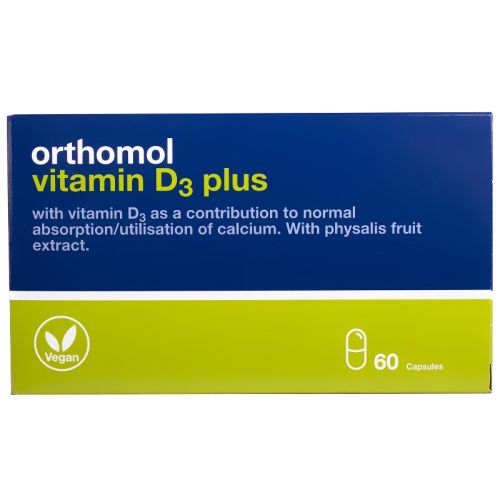 Витамины Orthomol Vitamin D3 Plus капсулы №60 в городе Одесса : цены, характеристики. - фото №1 Витамины Orthomol Vitamin D3 Plus капсулы №60 в городе Одесса : цены, характеристики.