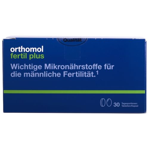 Orthomol (Ортомол) fertil plus (для мужчин) 30 дней капсулы №30 в городе Харьков : цены, характеристики. - фото №1 Orthomol (Ортомол) fertil plus (для мужчин) 30 дней капсулы №30 в городе Харьков : цены, характеристики.