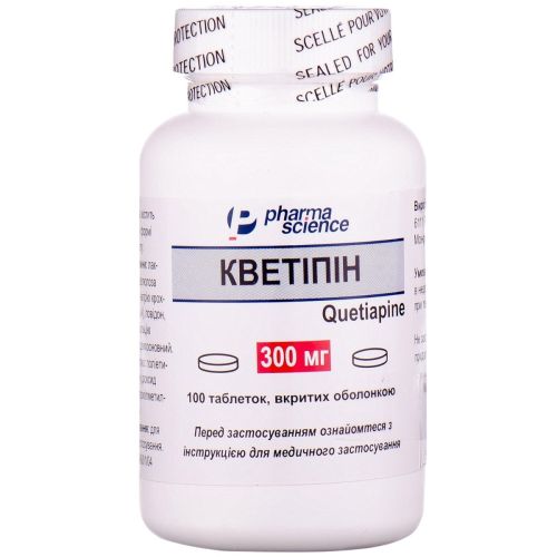 Кветипин 300 мг таблетки №100 ADD - фото №1 Кветипин 300 мг таблетки №100 ADD