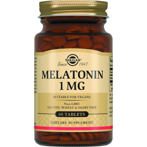 Solgar (Солгар) Melatonin (Мелатонин) 1 мг таблетки №60 цена - фото №1 Solgar (Солгар) Melatonin (Мелатонин) 1 мг таблетки №60 цена