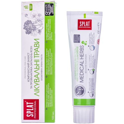 Зубна паста Splat Professional Лікувальні трави 100 мл в місті Одеса : ціни, характеристика. - фото №1 Зубна паста Splat Professional Лікувальні трави 100 мл в місті Одеса : ціни, характеристика.