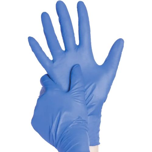 Перчатки нитриловые Blue Basic Plus неопудренные нестерильные, р.S, 1 пара цена - фото №1 Перчатки нитриловые Blue Basic Plus неопудренные нестерильные, р.S, 1 пара цена