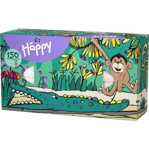 Серветки Bella Baby Happy двошарові №150 недорого - фото №1 Серветки Bella Baby Happy двошарові №150 недорого
