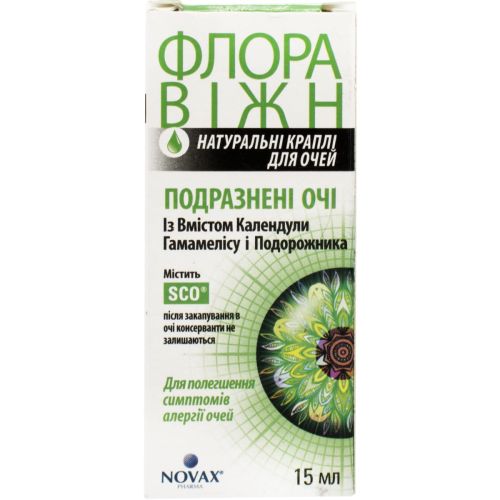 Флора Вижн раздраженные глаза капли глазные флакон 15 мл ADD - фото №1 Флора Вижн раздраженные глаза капли глазные флакон 15 мл ADD