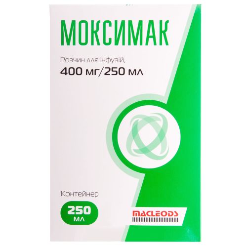 Моксимак раствор 400 мг/250 мл в городе Одесса : цены, характеристики. - фото №1 Моксимак раствор 400 мг/250 мл в городе Одесса : цены, характеристики.